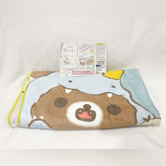 Sanrio Toys Rilakkuma Friends Soft Fleece Lap Blanket Nwt Poshmark